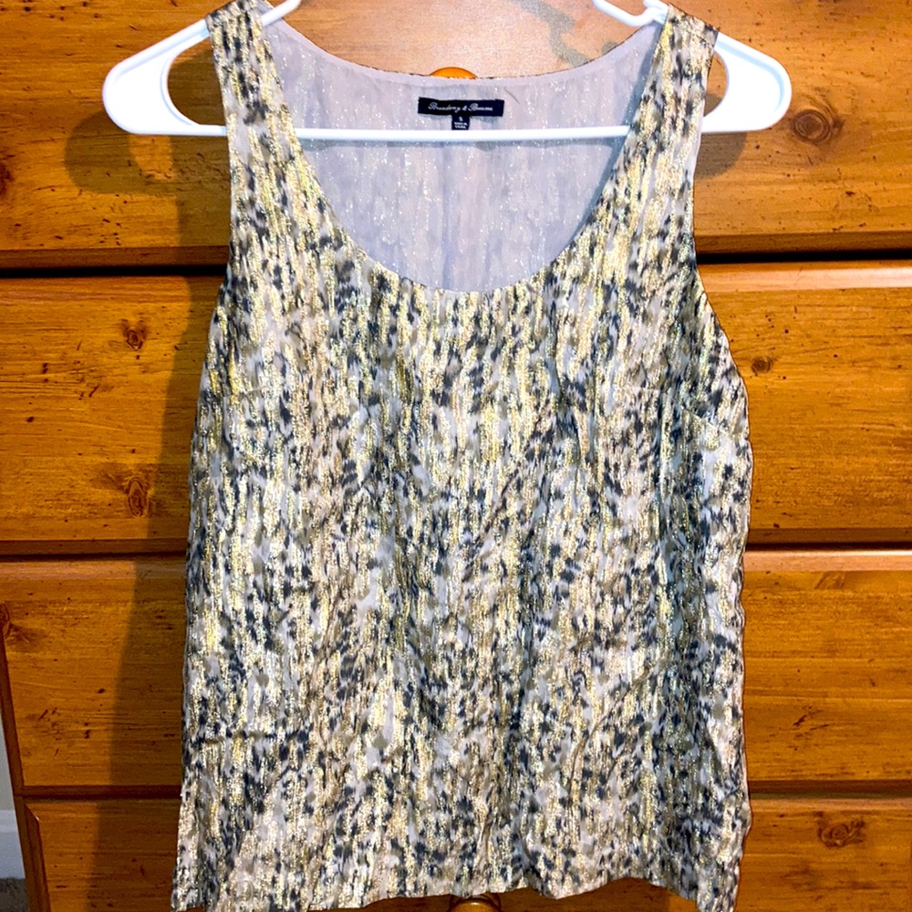 Madewell Metallic Blouse